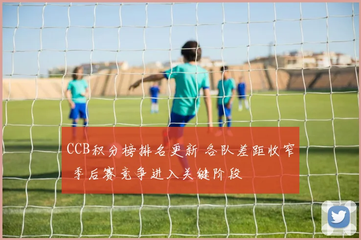 CCB积分榜排名更新 各队差距收窄 季后赛竞争进入关键阶段