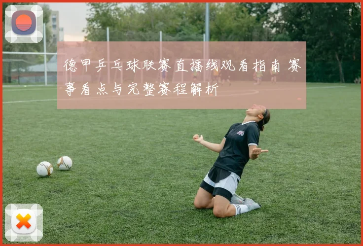 德甲乒乓球联赛直播线观看指南 赛事看点与完整赛程解析