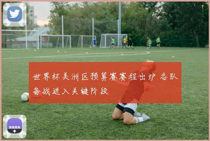 世界杯美洲区预算赛赛程出炉 各队备战进入关键阶段